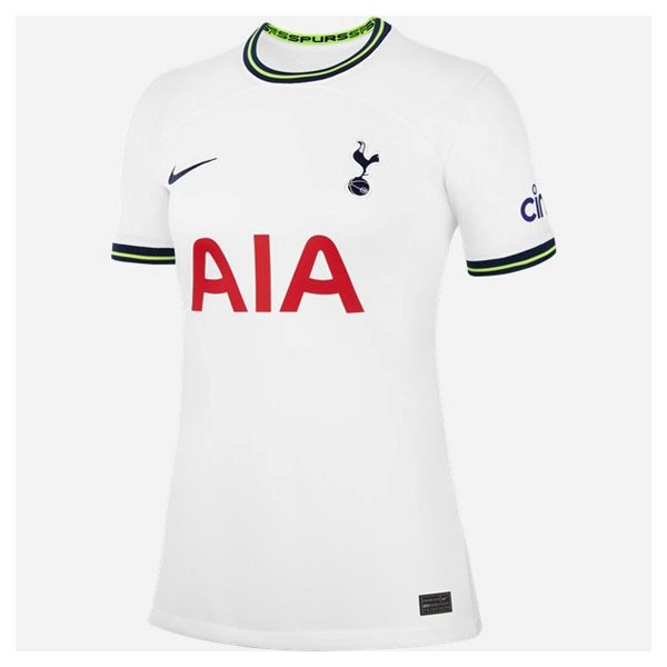 Camiseta Tottenham 1ª Mujer 2022 2023 Blanco